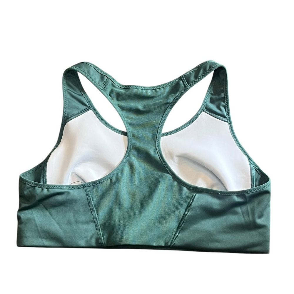 Nike Women's Large Victory Shape Green/White High Support Sports Bra NEW W TAGS - Picture 6 of 6